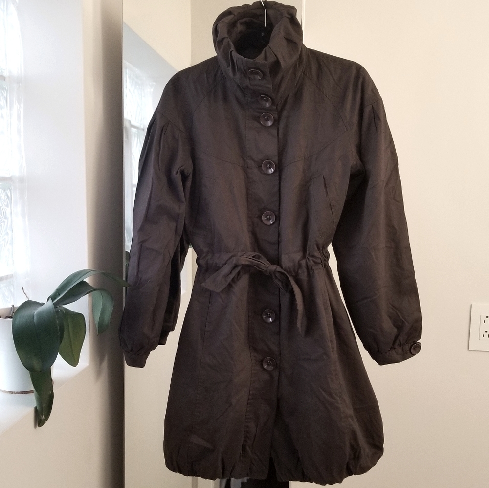 Cocoa Colored European Trench Coat